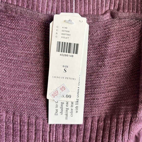 E by Eloise x Anthropologie Silk & Sweater Chemise Midi Dress Tiered Size Small - Picture 8 of 10